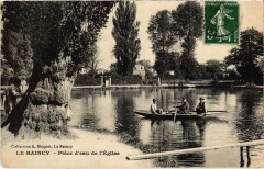Le Raincy Piece d'eau de l'Eglise France au Raincy