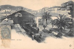 Cannes - La Gare - Train à Cannes