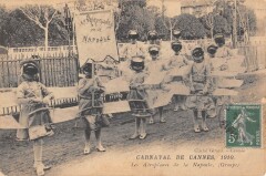 Carnaval De Cannes 1910 - Les Aeroplanes De La Napoule - Groupe à Cannes