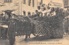 Cavalcade De Ballee - Mayenne - 25 Aout 1912 - La Moisson - cliché rare à Mayenne