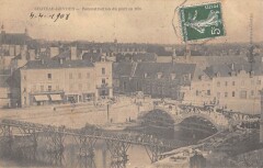 Chateau Gontier - Reconstruction Du Pont En 1870