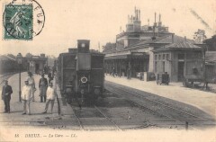 Dreux - La Gare - Train à Dreux