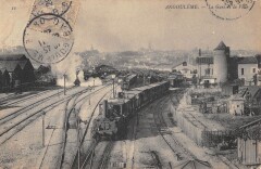 Angouleme / La Gare Et La Ville / Train -
													16 Charente
												