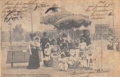 Saint Mammes - Exposition Et Fetes De L'Enfance 1905 - Manege -
													77 Seine et Marne
												