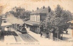 Saint Etienne - Gare De La Terrasse - Train