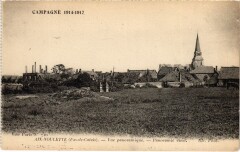 Aix-Noulette vue panoramique Guerre à Aix-Noulette