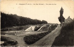 Arques Les Sept Ecluses vue prise du bas à Arques