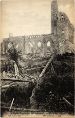 Ablain-Saint-Nazaire Eglise Guerre à Ablain-Saint-Nazaire