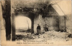 Carency Moulin Topart Guerre à Carency
