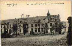 Berthonval Ferme-Ecole Guerre