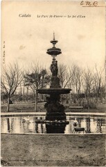 Calais Parc Saint-Pierre Jet d'eau à Calais