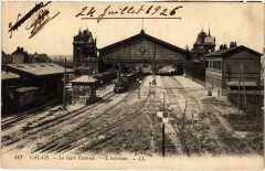 Calais Gare Centrale Interieur à Calais