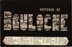 Souvenir Boulogne-sur-Mer à Boulogne-sur-Mer