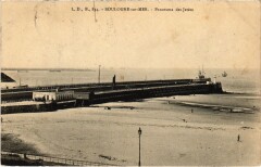 Boulogne-sur-Mer Panorama des jetées à Boulogne-sur-Mer