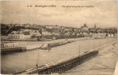 Boulogne-sur-Mer vue générale prise de Chatillon à Boulogne-sur-Mer