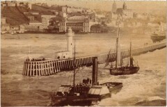 Boulogne-sur-Mer La jetée carte photo à Boulogne-sur-Mer