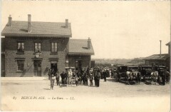 Berck-Plage la gare à Berck
