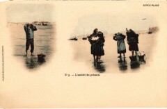 Berck-Plage Arrivée du poisson à Berck