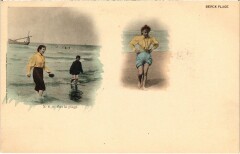 Berck-Plage Sur la plage à Berck