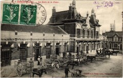 Berck-Plage La Gare et la Poste à Berck