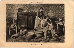 La vie du mineur La Toilette du mineur Mining