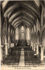 Ecourt-Saint-Quentin Eglise Grande Nef