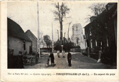 Foncquevillers un aspect Guerre à Foncquevillers