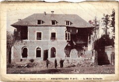 Foncquevillers La Mairie Guerre à Foncquevillers
