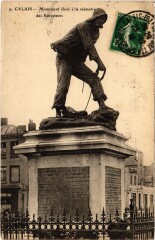 Calais monument des Sauveteurs à Calais