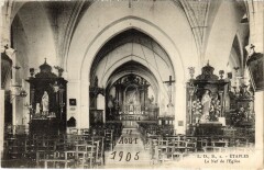 Etaples Eglise La nef