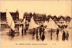 Berck-Plage concours d'aéroplages à Berck