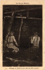 La vie du mineur Abattage du charbon au pic Mining