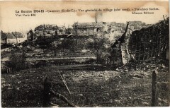 Carency vue générale Guerre à Carency