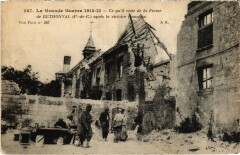 Ferme de Bethonval Guerre