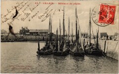 Calais Bateaux de peche à Calais