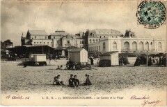 Boulogne-sur-Mer Le Casino et la Plage à Boulogne-sur-Mer