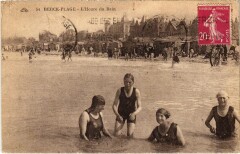 Berck-Plage Heure du bain à Berck