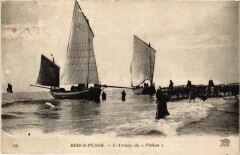 Berck-Plage Arrivée du Pichon à Berck