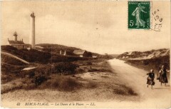 Berck-Plage Les Dunes et le Phare à Berck
