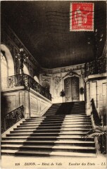 Dijon Hotel de Ville Escalier des Etats à Dijon