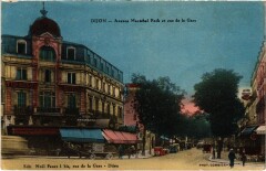 Dijon Avenue Marechal Foch et Rue de la Gare à Dijon