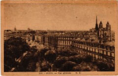 Dijon vue generale à Dijon