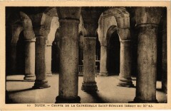 Dijon Crypte de la Cathedrale Saint-Benigne à Dijon