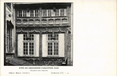 Dijon Hotel des Ambassadeurs Galerie bois sculpte à Dijon