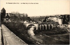 Semur Pont Joly et la Rue de Paris