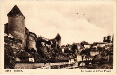 Semur Pont Pinard et le Donjon
