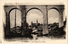 Semur Viaduc et la Ville