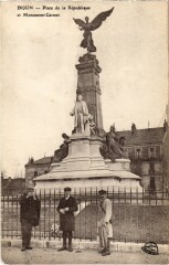 Dijon Place de la Republique Monument Carnot à Dijon