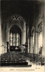 Dijon Interieur de Saint-Michel à Dijon