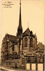 Dijon Abside de la Cathedrale Saint-Benigne à Dijon